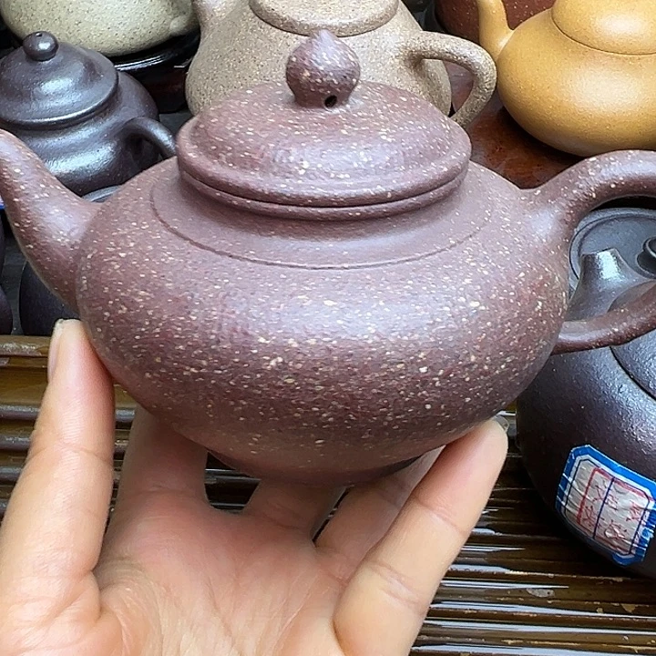 我***头茶壶紫砂大水潭天青泥笑樱