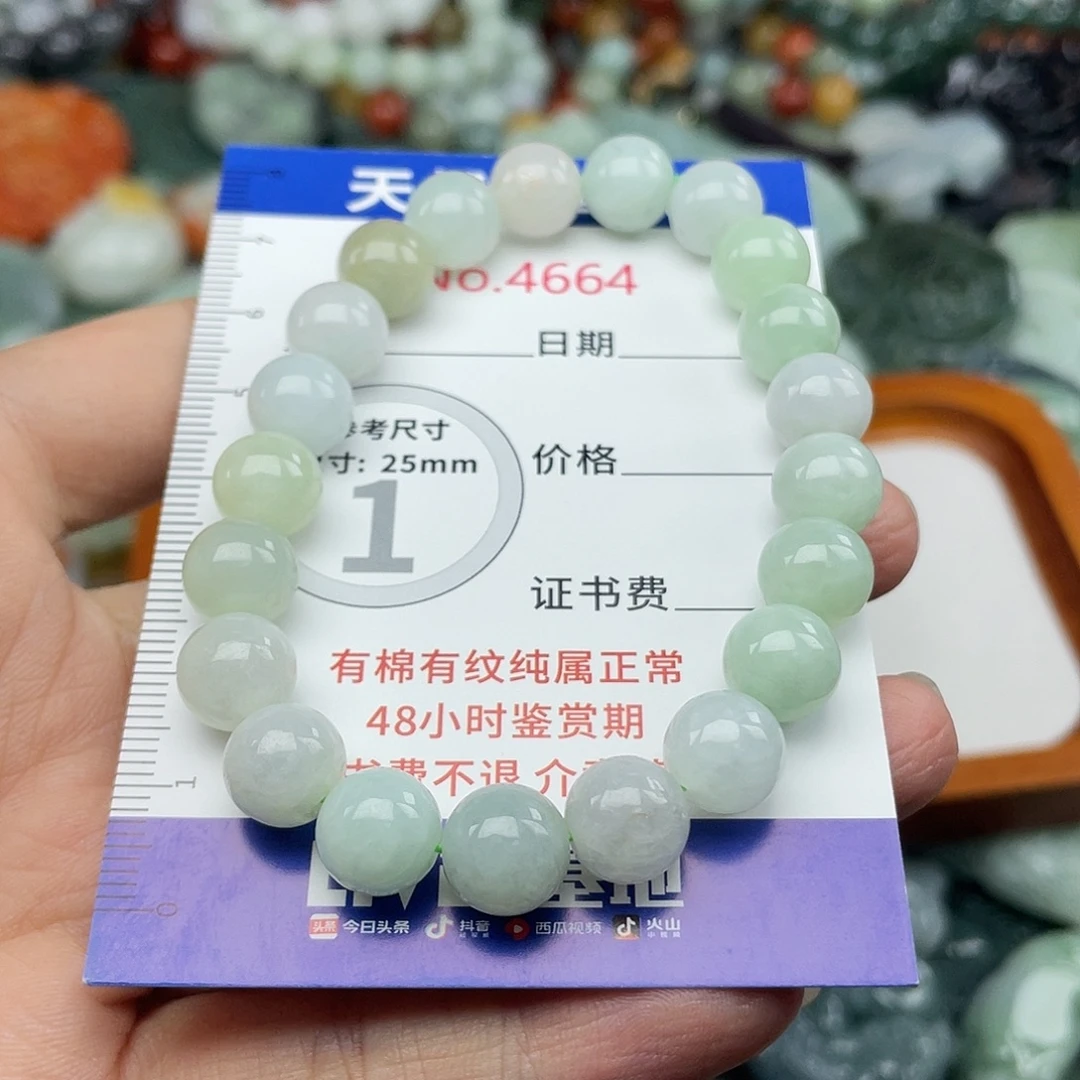 翡翠未镶嵌挂件4664