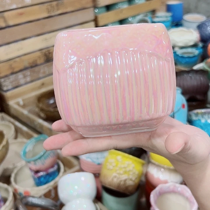 有孔，满10元发货多肉陶瓷花盆