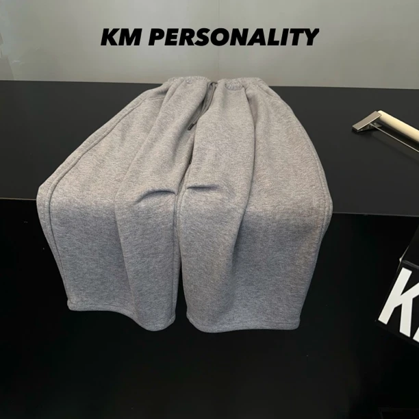 KM PERSONALITY 2025新款 冬季男童韩系加绒休闲裤 017