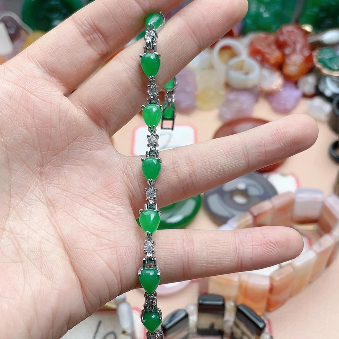 玛瑙/玉髓颈饰合金悟*生