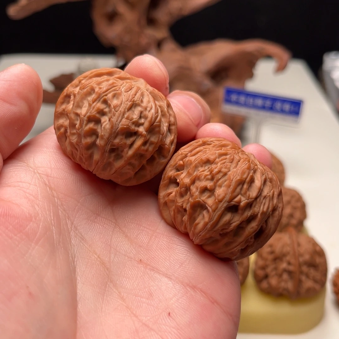 吊坠文玩核桃39全品正磨