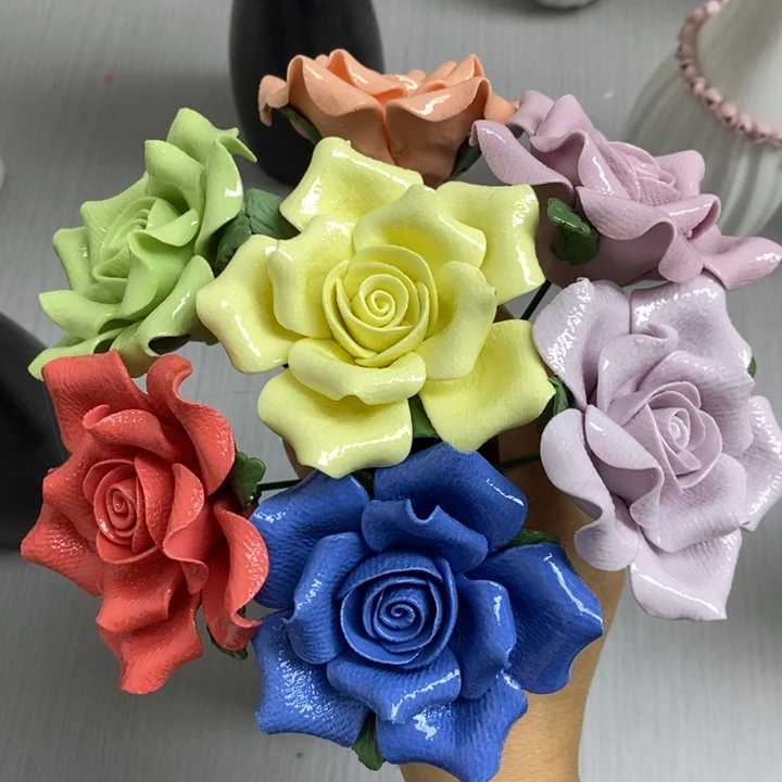 陶瓷陶瓷材料加工7朵