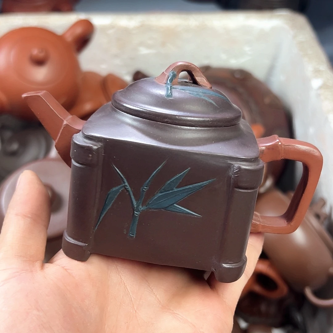 茶壶紫砂宜兴原矿紫砂220毫升容量