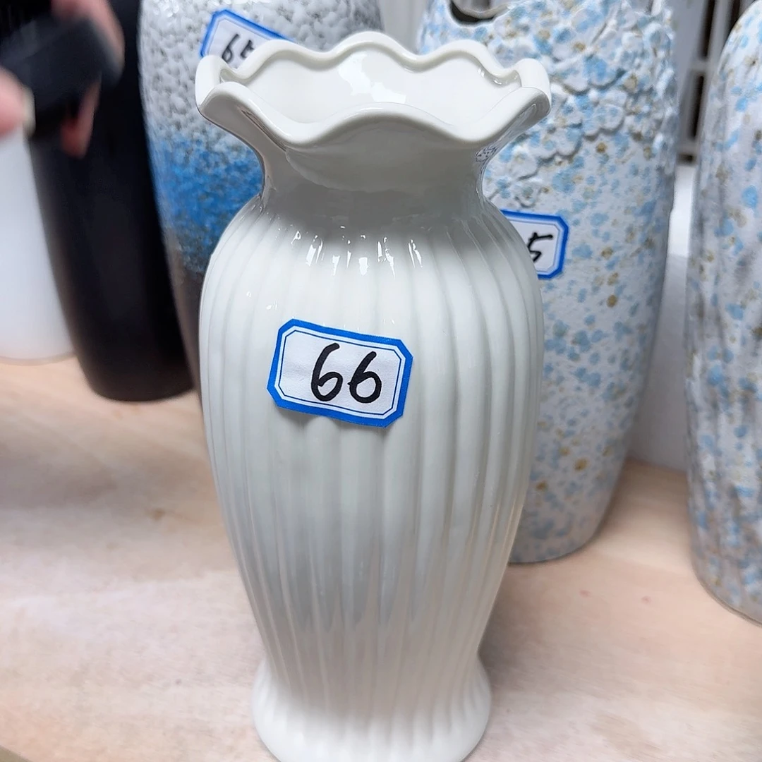 瓶66号亮釉陶瓷高23厘米一个