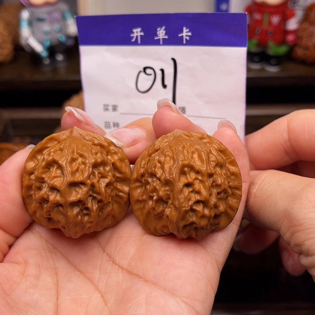桃核吊坠瓷娃娃37