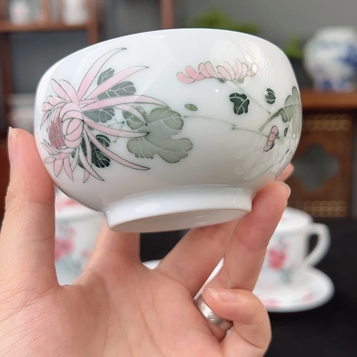 滑石子 菊花观赏罗汉杯