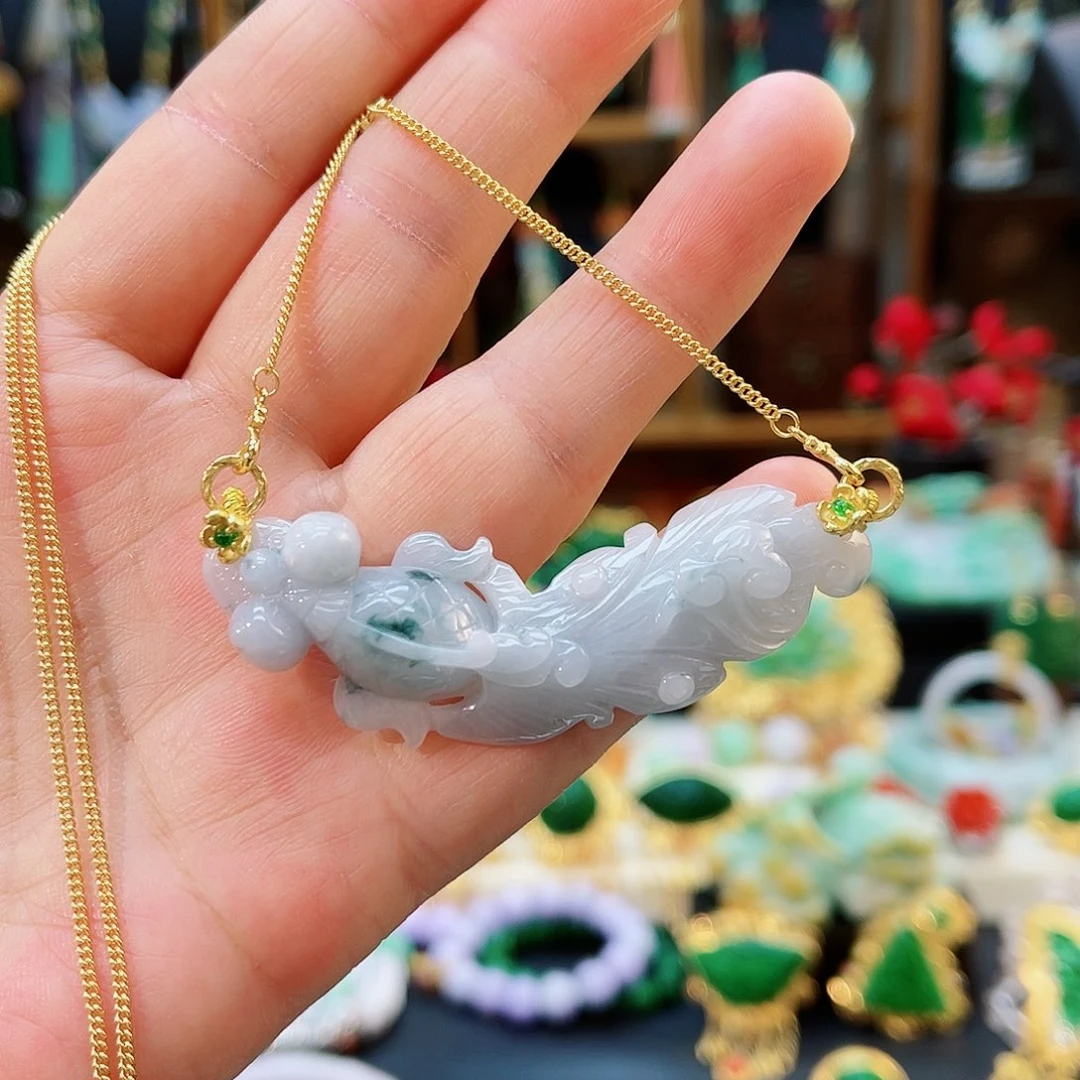 翡翠合金颈饰48小时鉴赏期