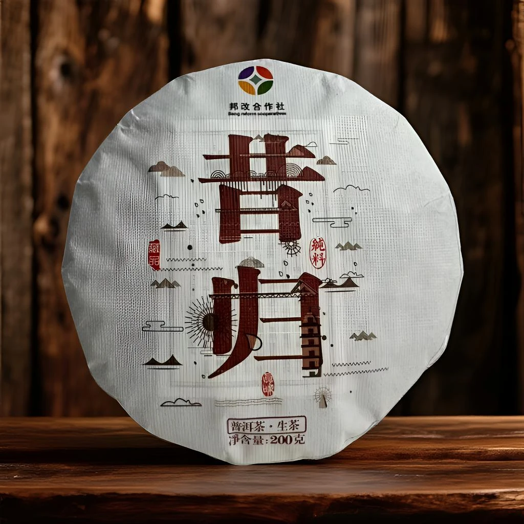 【昔归】2025年春茶-昔归-200年古树纯料-普洱生茶-200克饼