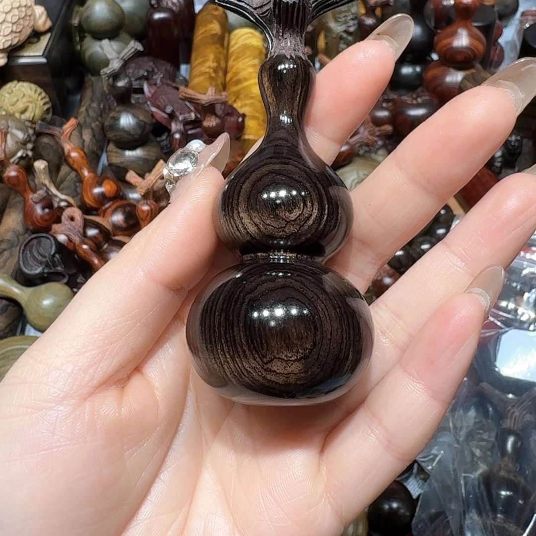 香榧木纪*锋紫光檀葫芦