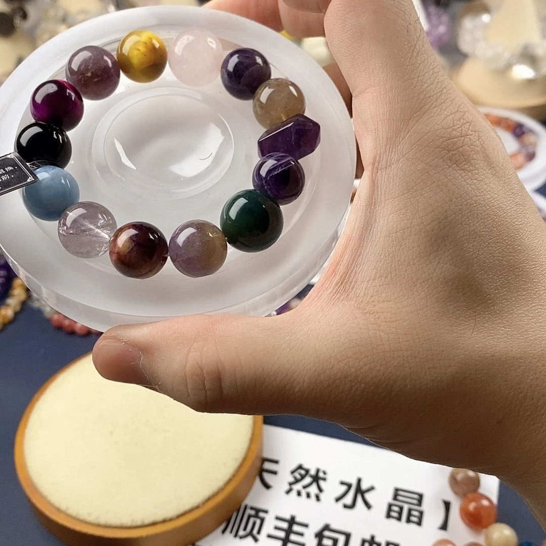 银S925镶嵌手链水晶