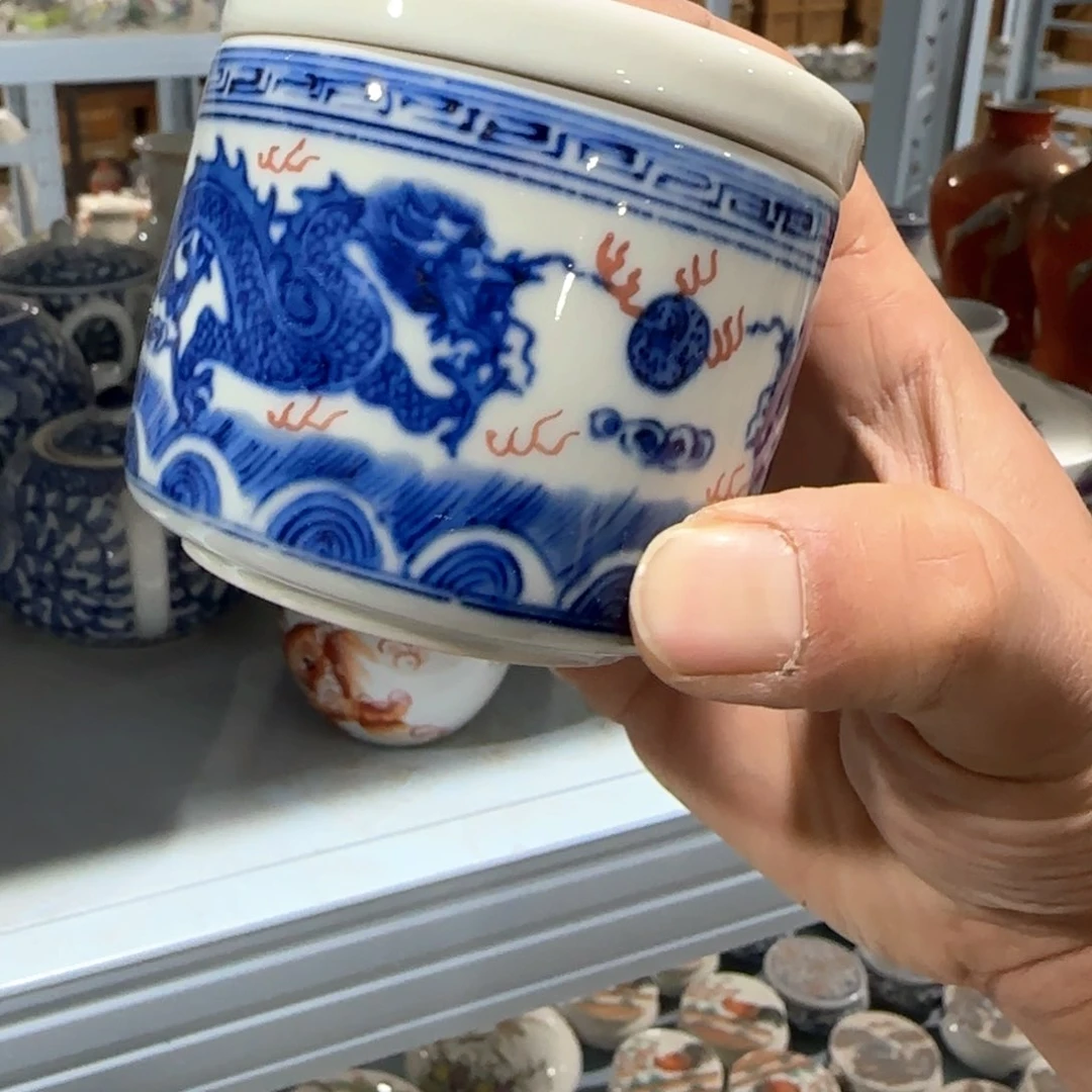 瓷片摆件手绘瓷器全部处理了吧