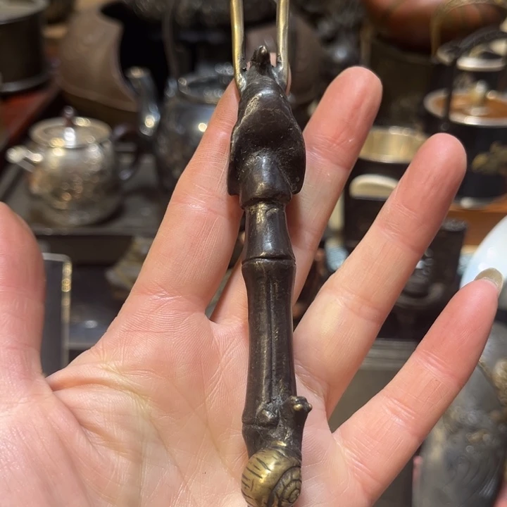 铜中古工艺品摆件