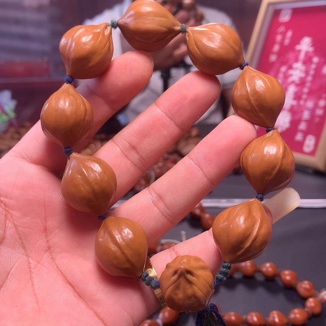 嘻***菇橄榄核手串/手链手串2.0
