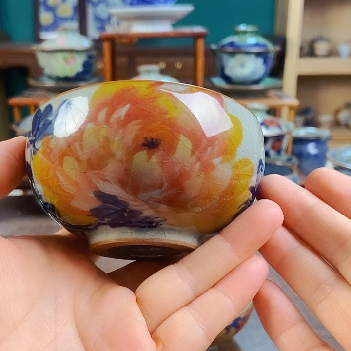 瓷片手工制作工艺精湛等