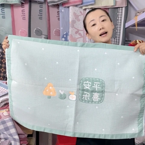 棉特价促销绿色平安喜乐