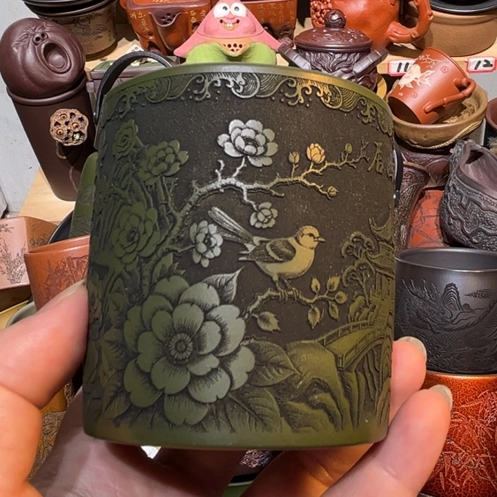 茶杯紫砂宜兴紫砂主人杯
