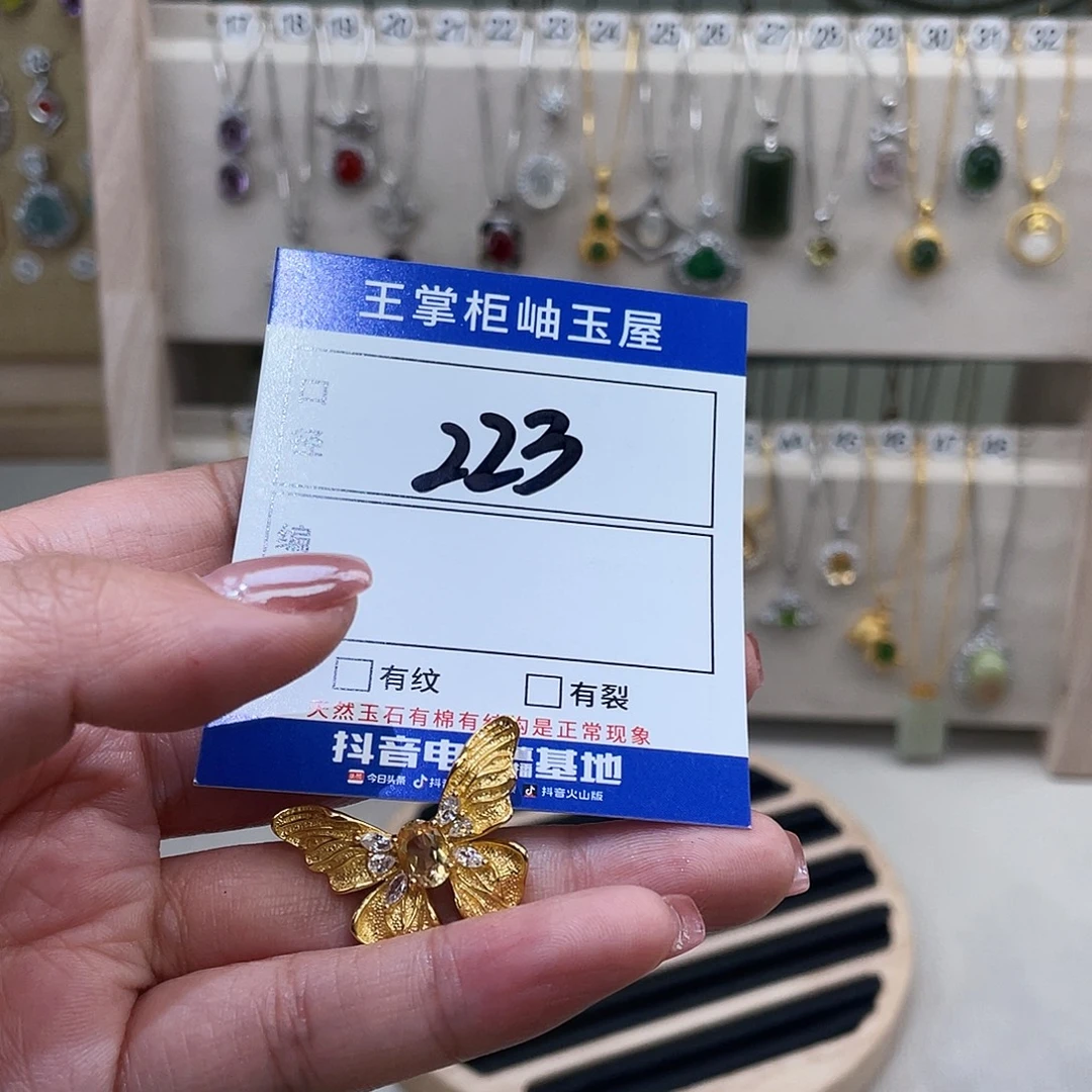 银S925镶嵌水晶颈饰