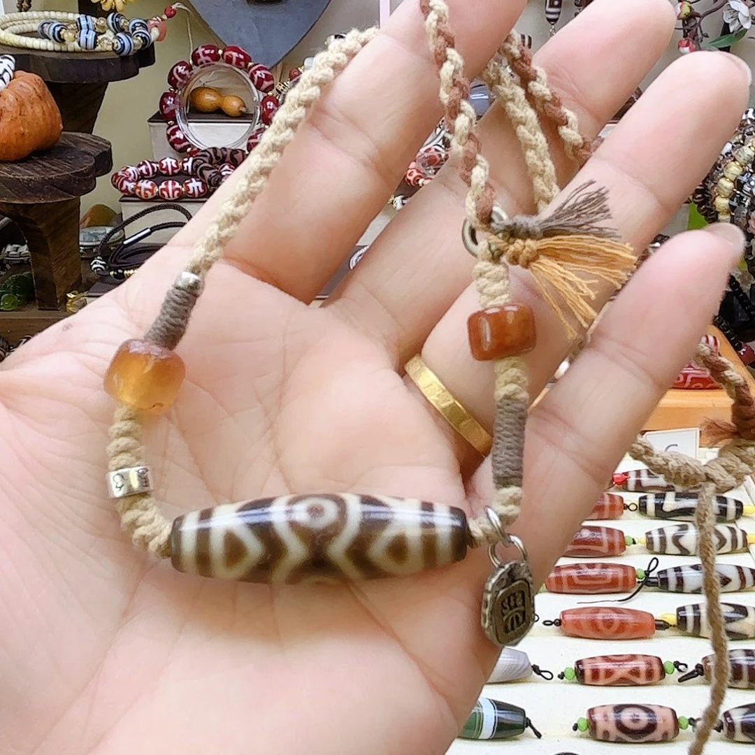 紫***嫣玛瑙/玉髓未镶嵌颈饰