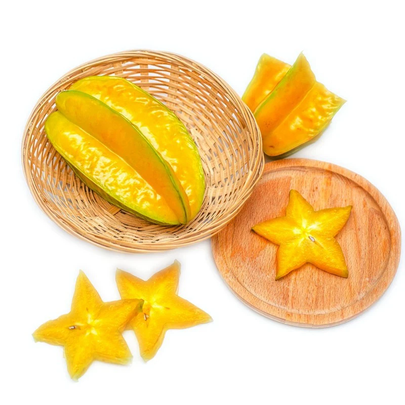 老牛专属 树上熟杨桃1件5-8颗净约3斤 礼盒 快递包邮