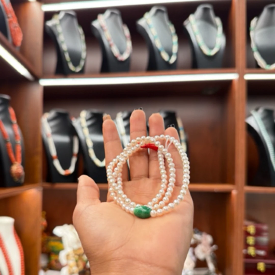 非金属树脂吊坠 珍珠项链