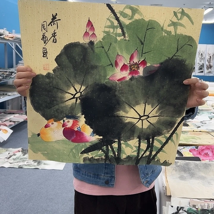 国画纯手绘作品图