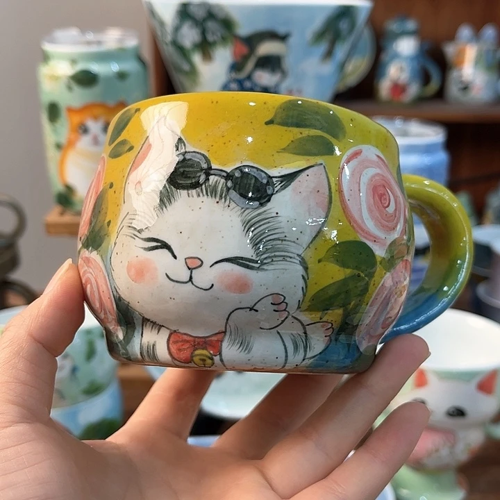 陶景德镇釉下手绘陶瓷