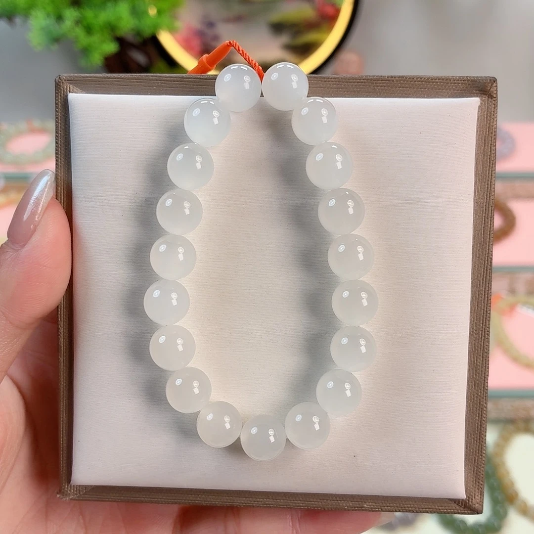 河***厂和田玉未镶嵌手链