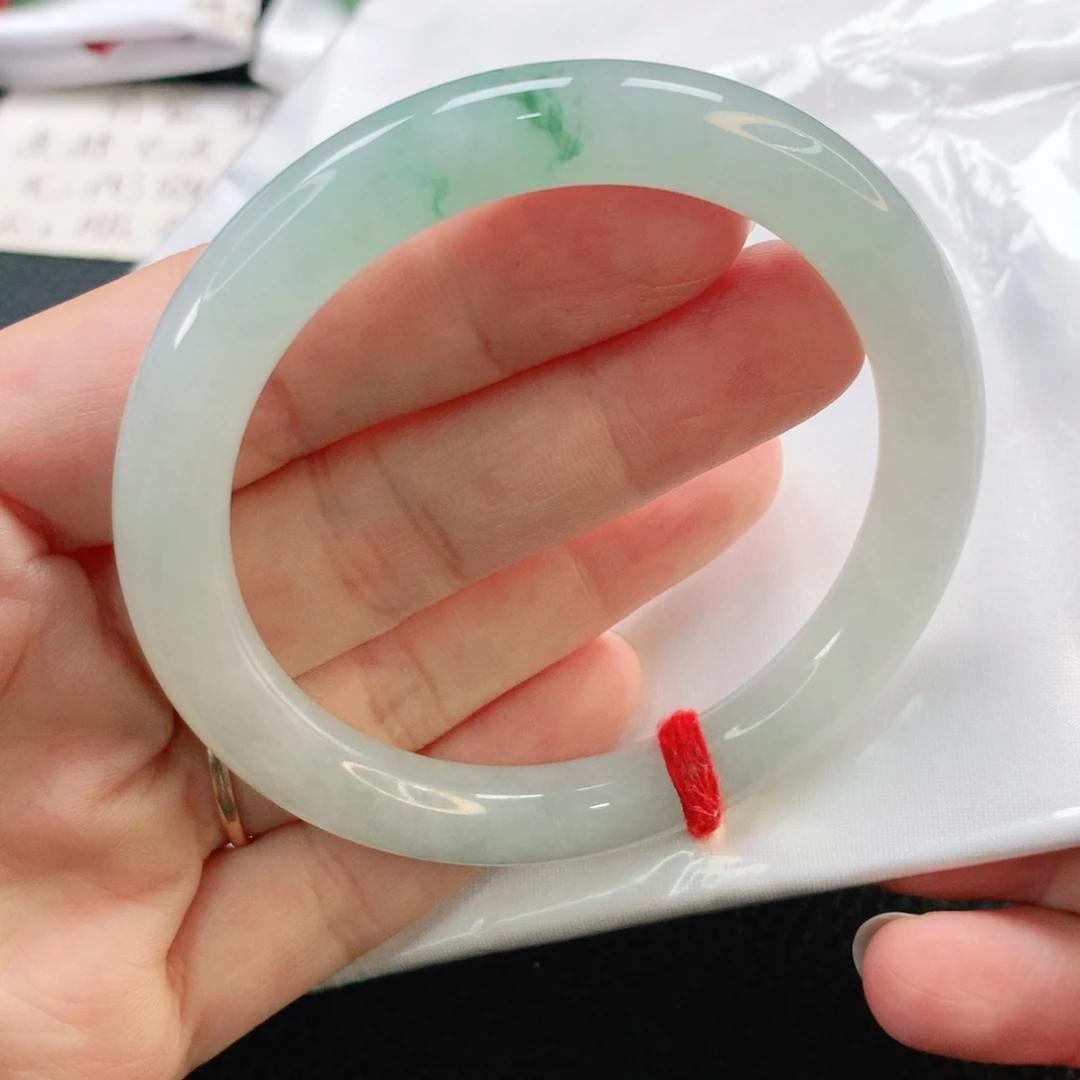 未镶嵌手镯翡翠56圆