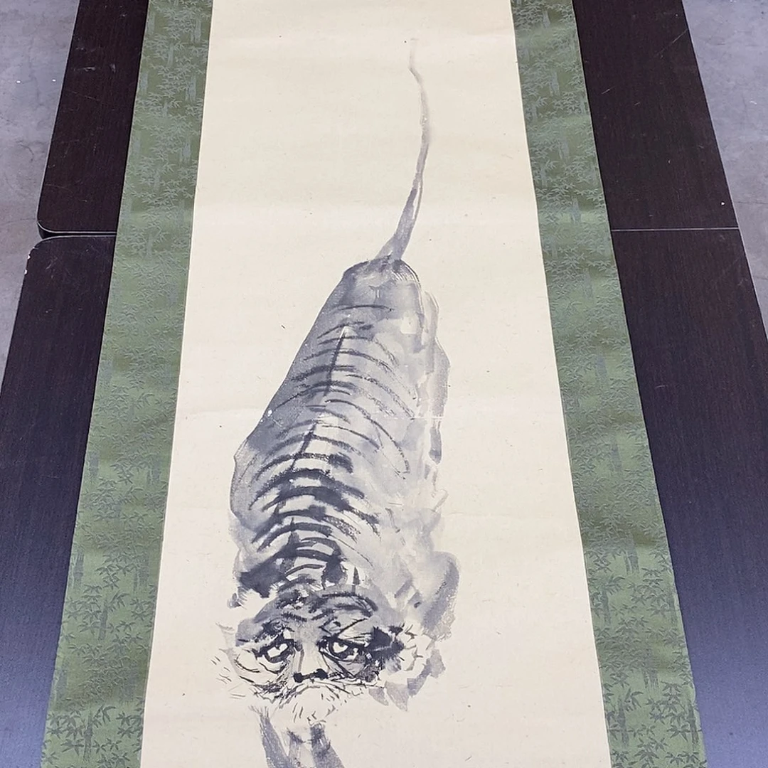 横款装饰画动物画