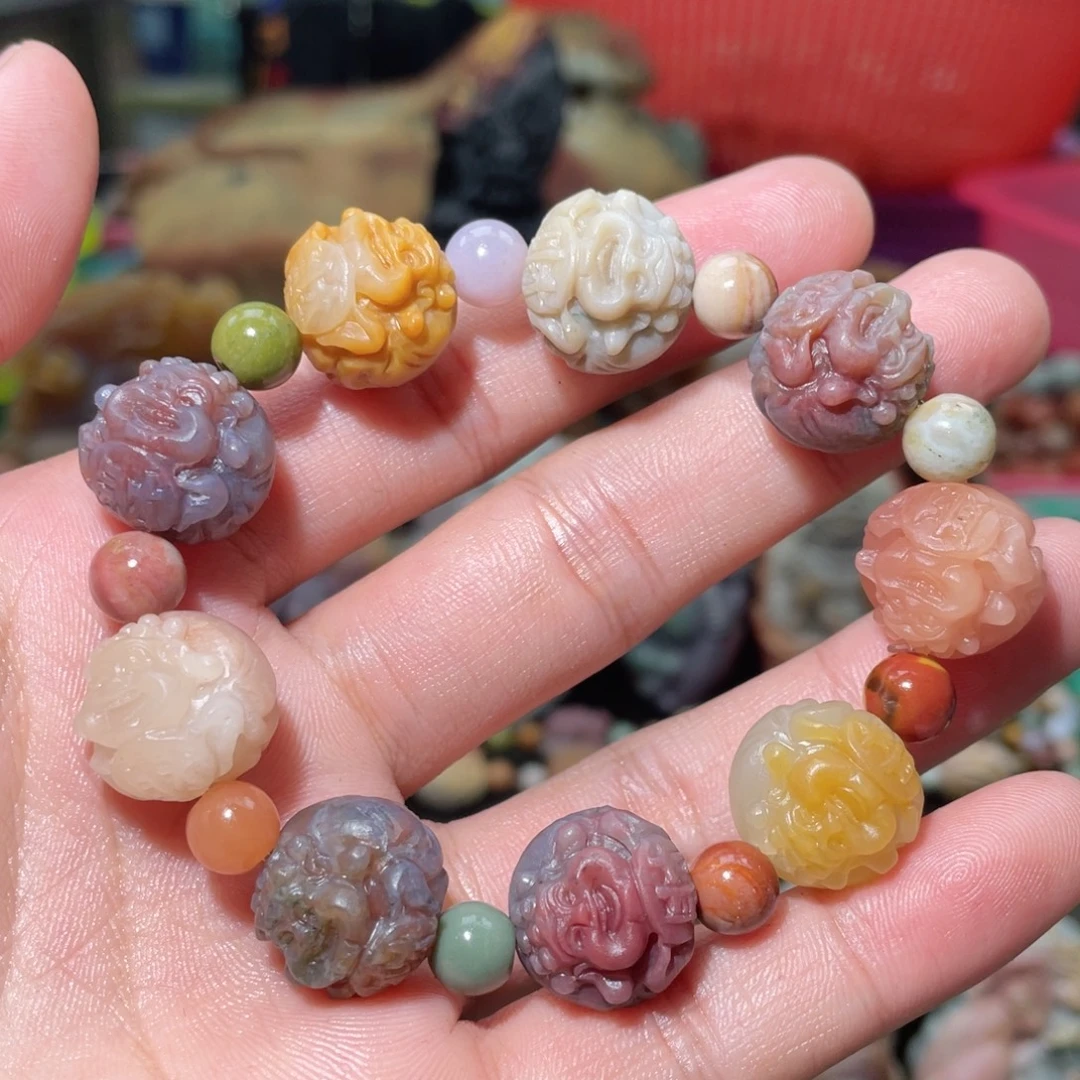 石英质玉未镶嵌手链