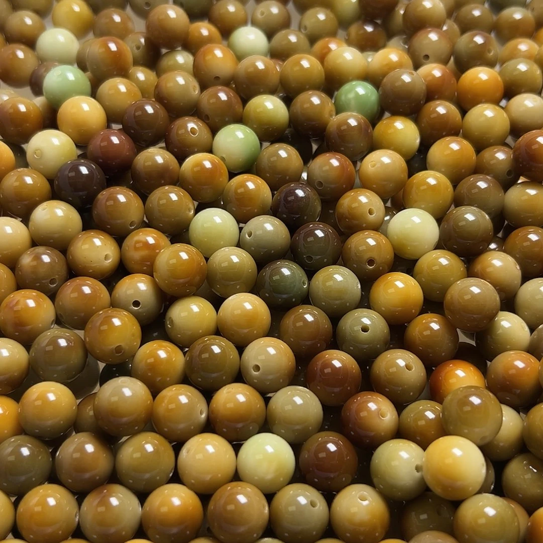 白玉菩提吊坠卡12非料敦煌圆110颗
