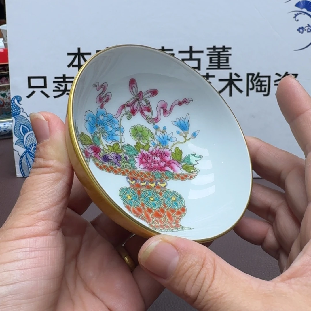 景德镇手工手绘展示