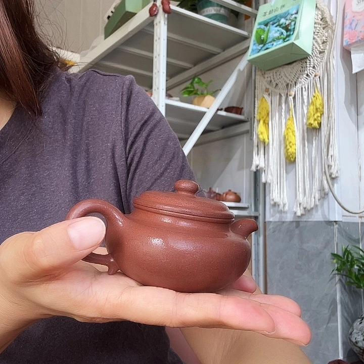 茶壶紫砂紫泥仿古120cc