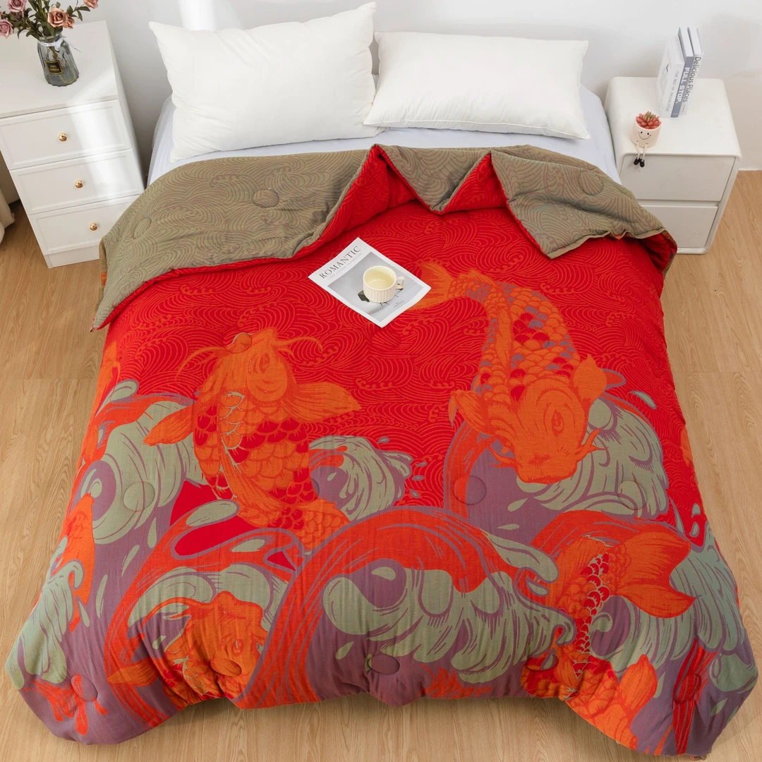 【江锦鲤被子】200*230高端私人订制秋冬被