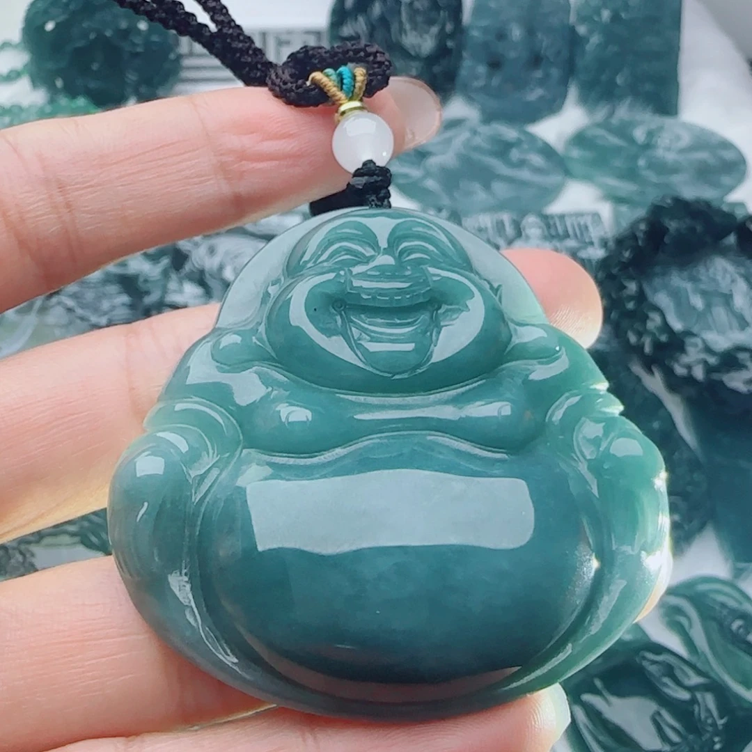 颈饰未镶嵌翡翠多样性发货天然的A货翡翠