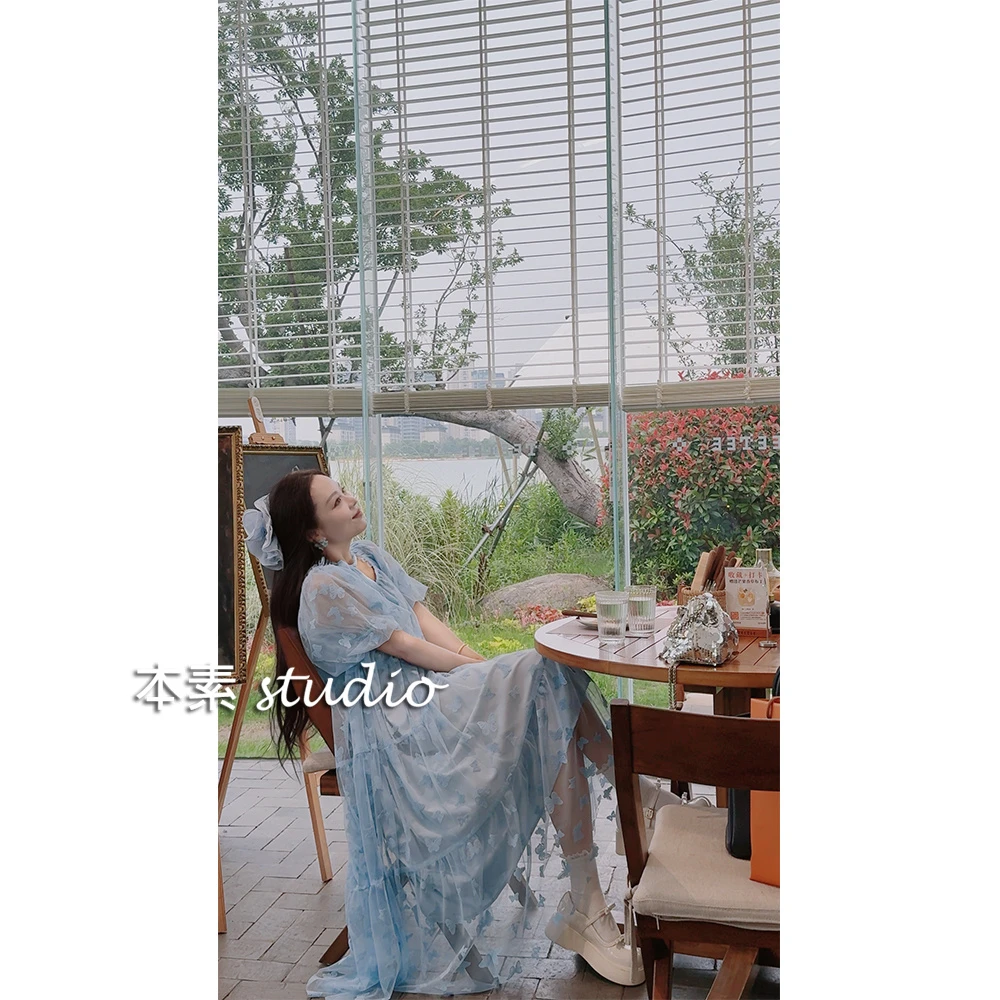 6月24日宽松连衣裙显瘦气质娃娃领夏季小清新-下