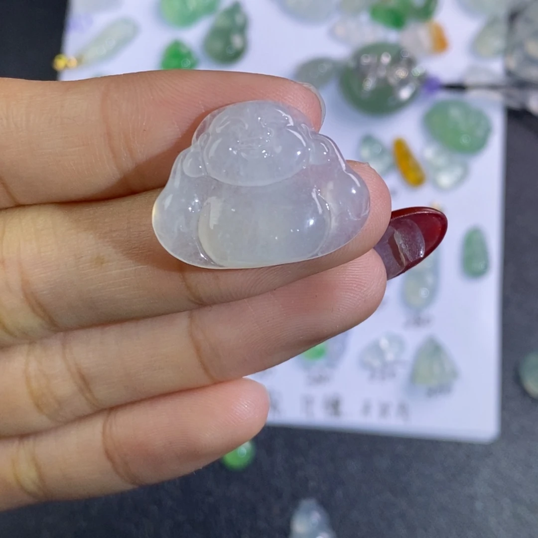 翡翠颈饰未镶嵌P****潘佛公