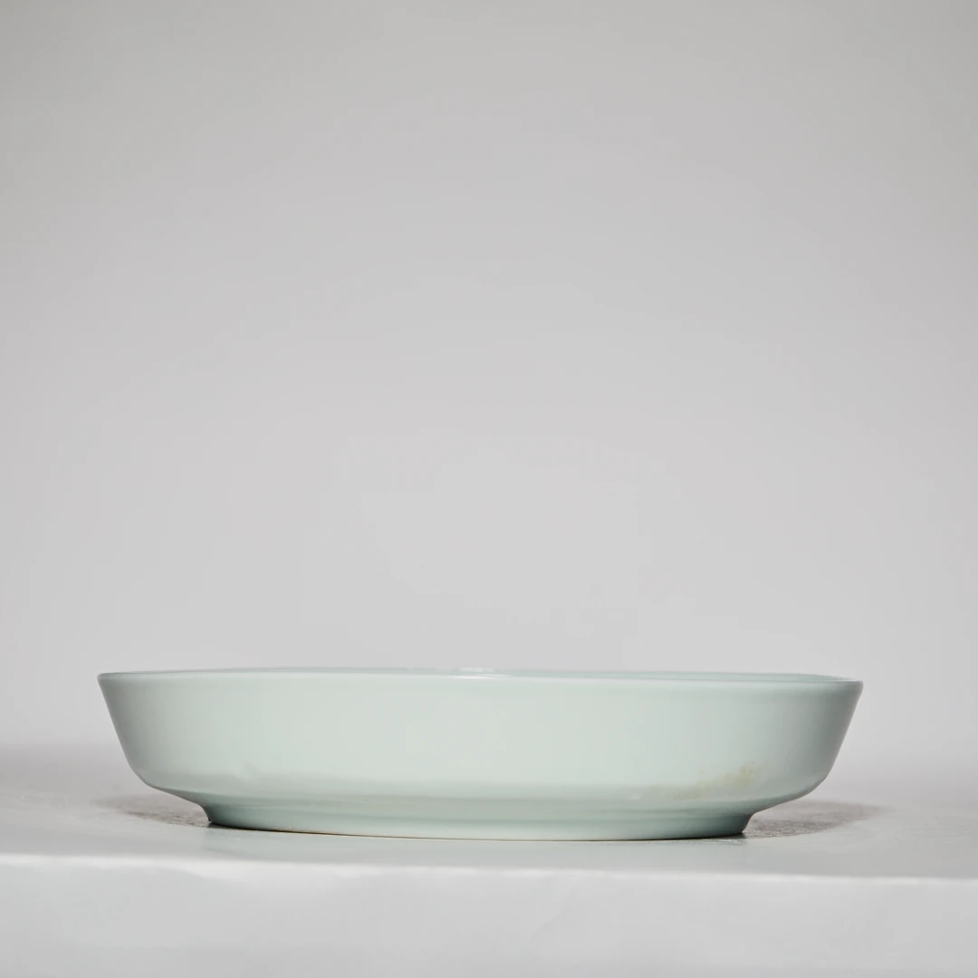 3880清道光·青花八仙人物镗锣洗【古董拍卖】