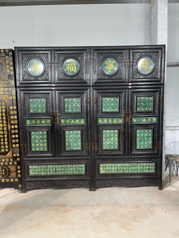 住宅家具 顶箱柜 两件套