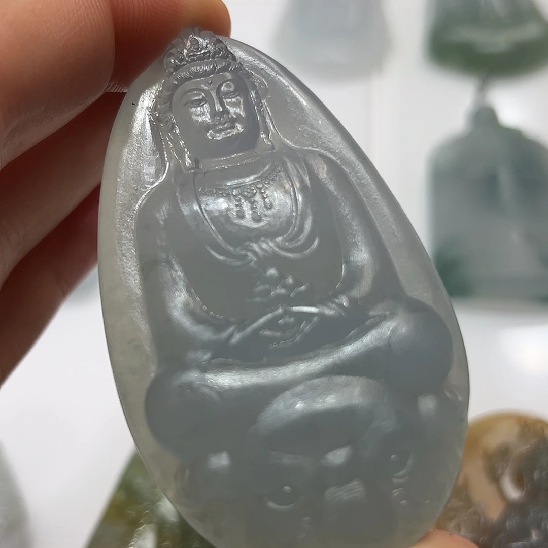 未镶嵌定制翡翠挂件