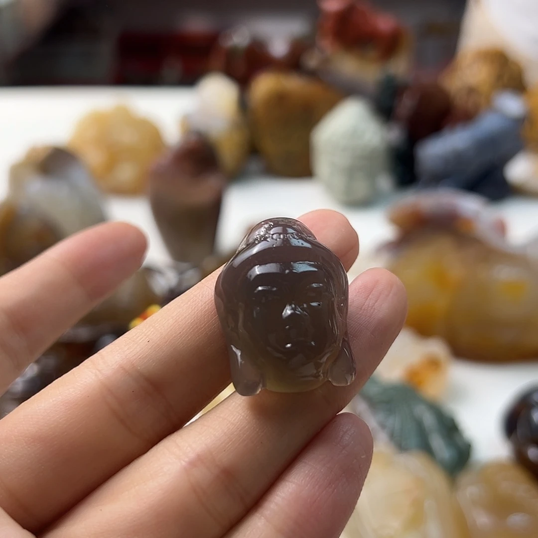 玛瑙/玉髓未镶嵌颈饰