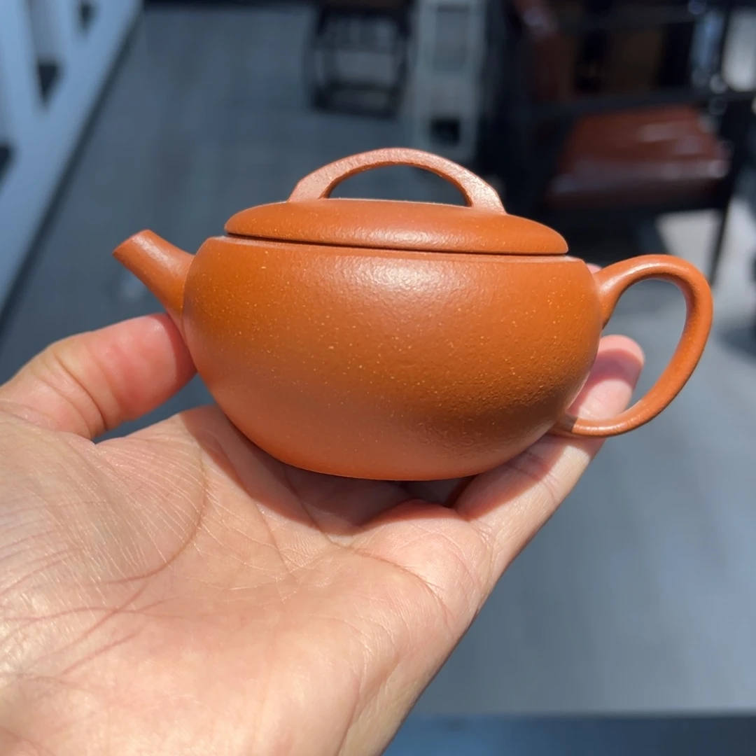 段泥茶壶90汉瓦微瑕