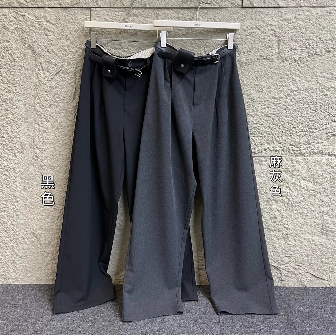 鑫燃KIKI 时尚复古高级感显瘦腰包裤 80046 80047 HD