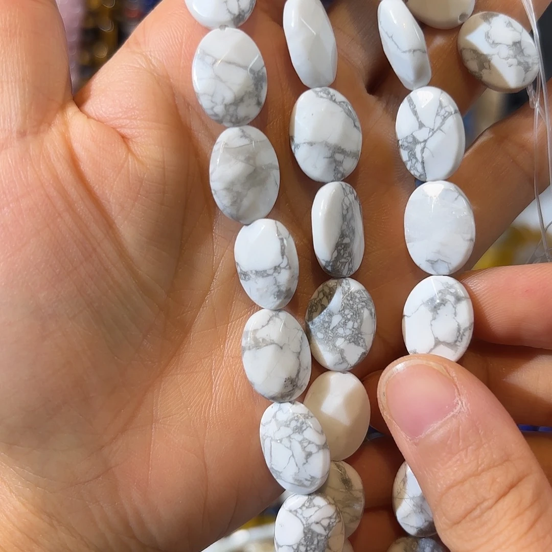玛瑙/玉髓合金珠宝半成品白松一条23颗