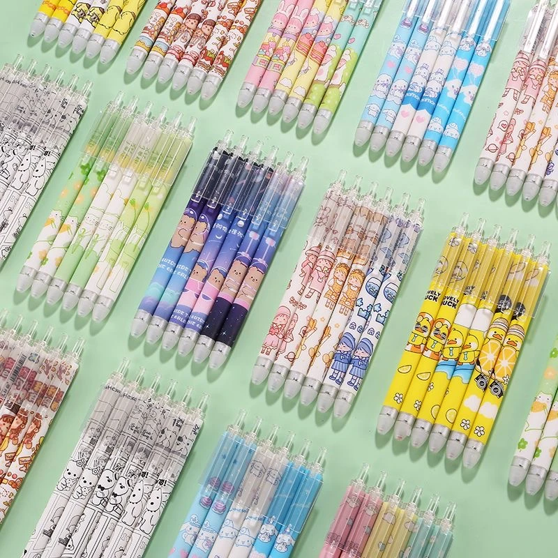 好励按动型可擦笔不挑款（一盒12支）