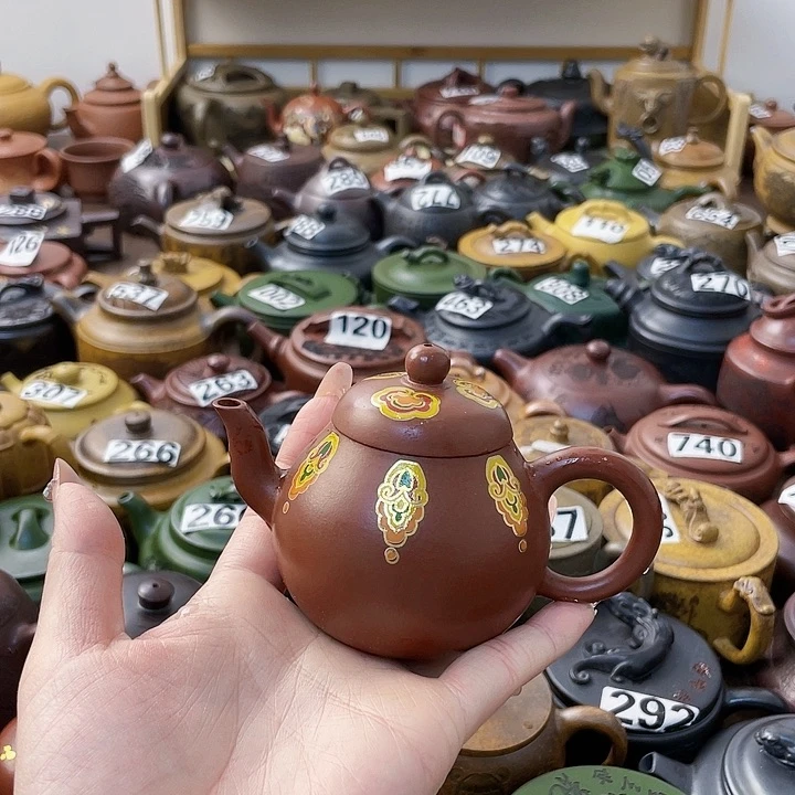 茶壶紫砂紫砂微瑕