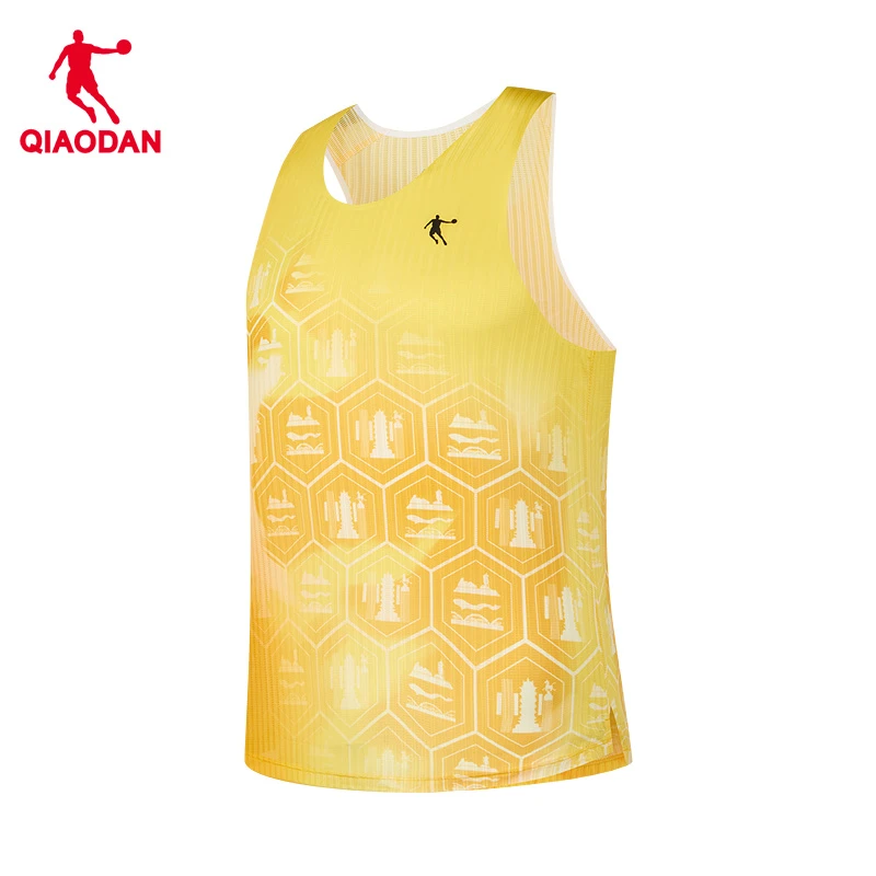 乔丹兰州马拉松专业背心男女夏季新款无袖跑步背心轻薄速干透气