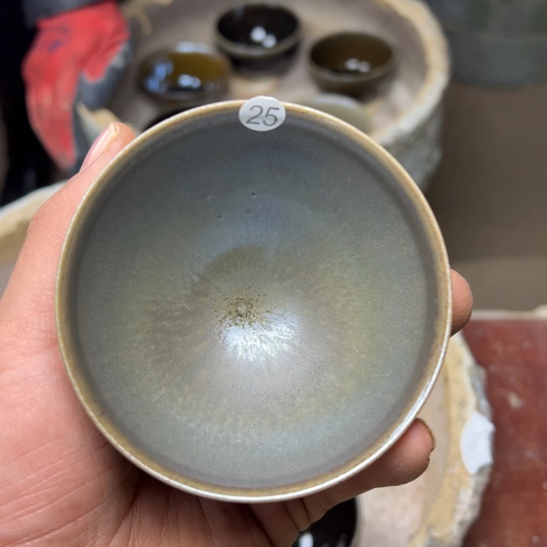 茶盏青钰龙窑茶具25