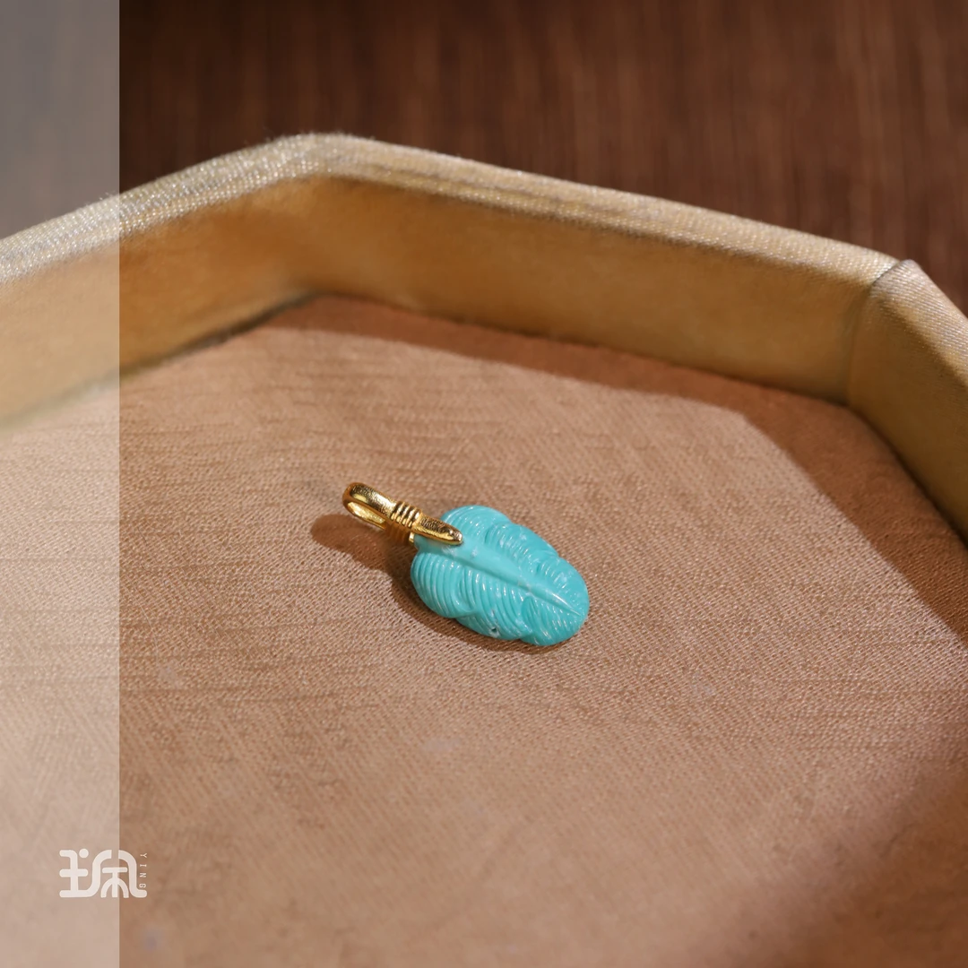 单坠/五福C|绿松石*18K金镶嵌XYB25020230多样性发其一